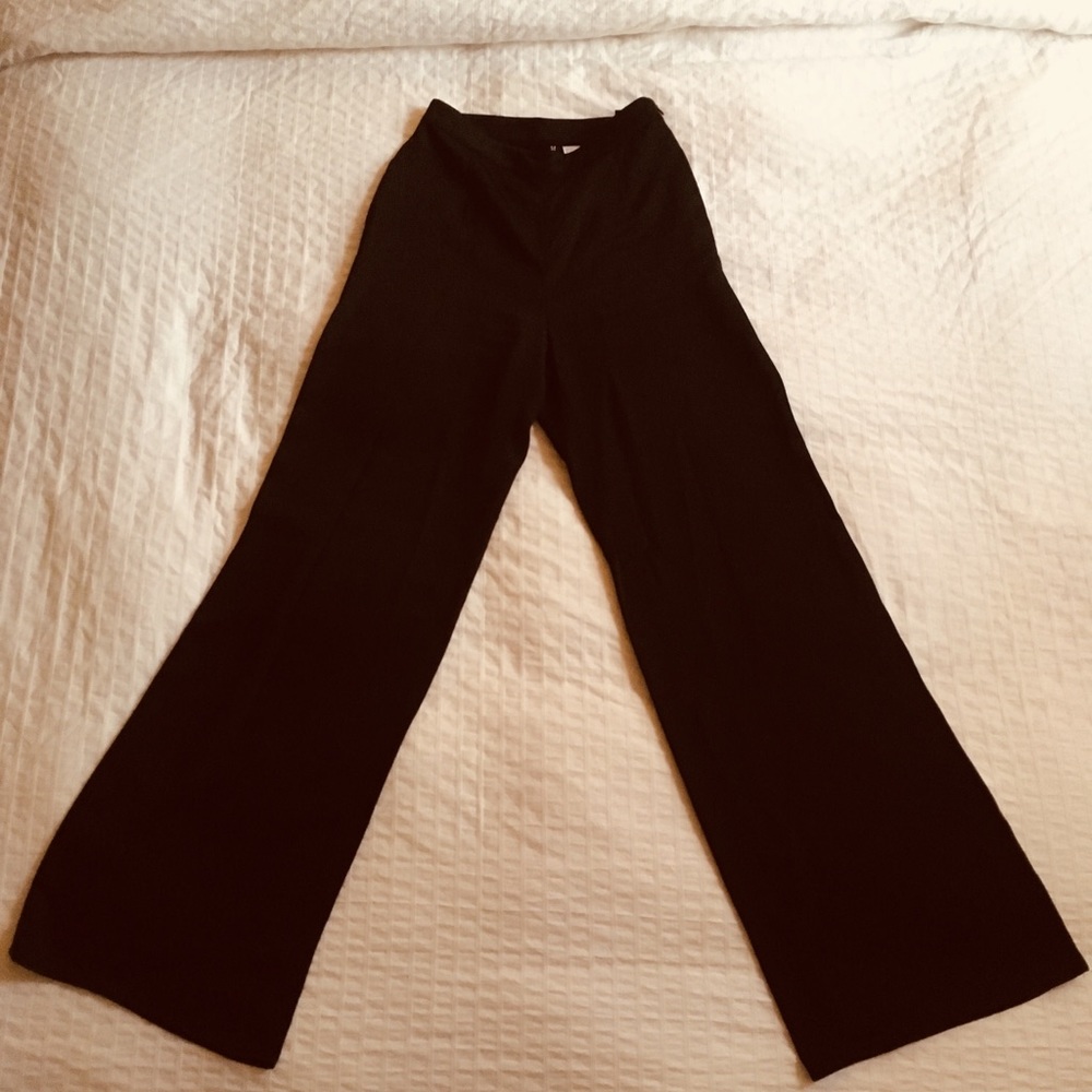 Polyester Black Pants